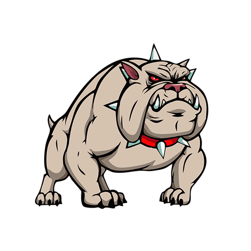 个性恶狗汽车贴纸车头车尾创意划痕遮挡遮盖车身车门防水装饰贴画