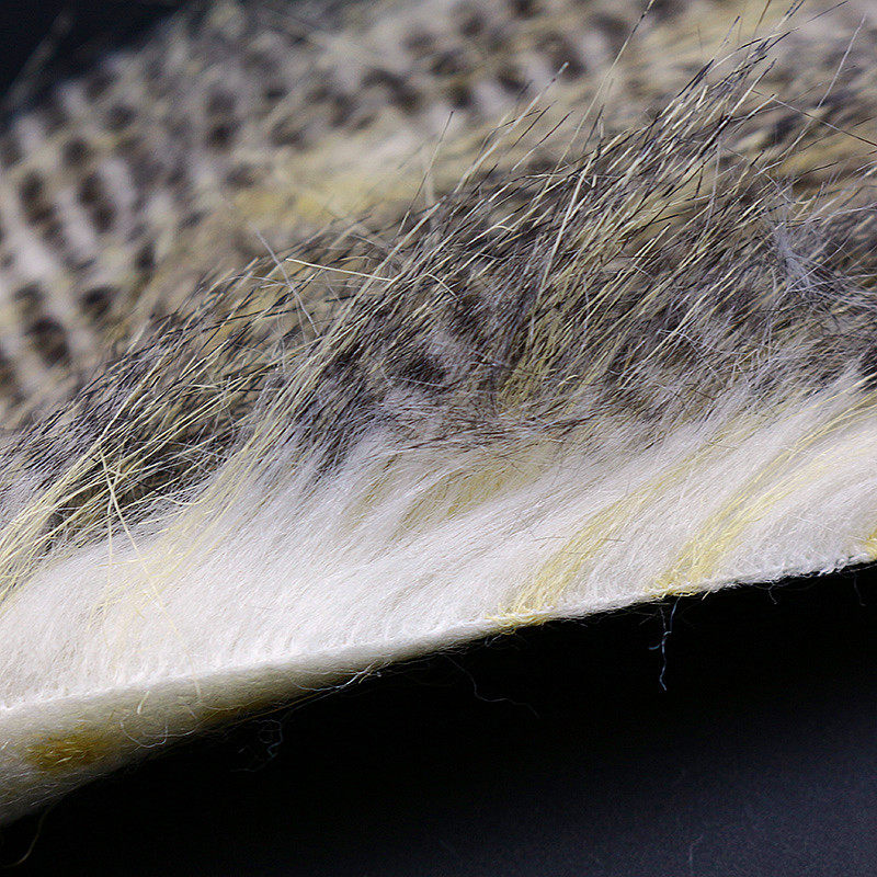 合成皮毛 饰带绑材 furabou craft 飞钓 飞蝇绑制材料 fur 中长纹