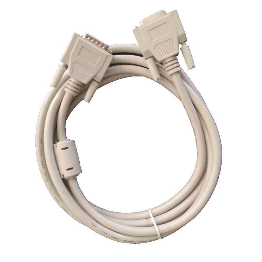 雕刻机数据线3米5加长数15针双排一公一母ncstudio5449维宏正品