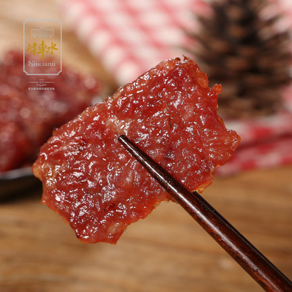 新加坡风味牛车水原味猪肉肉脯肉干礼铁盒装送礼牛肉类