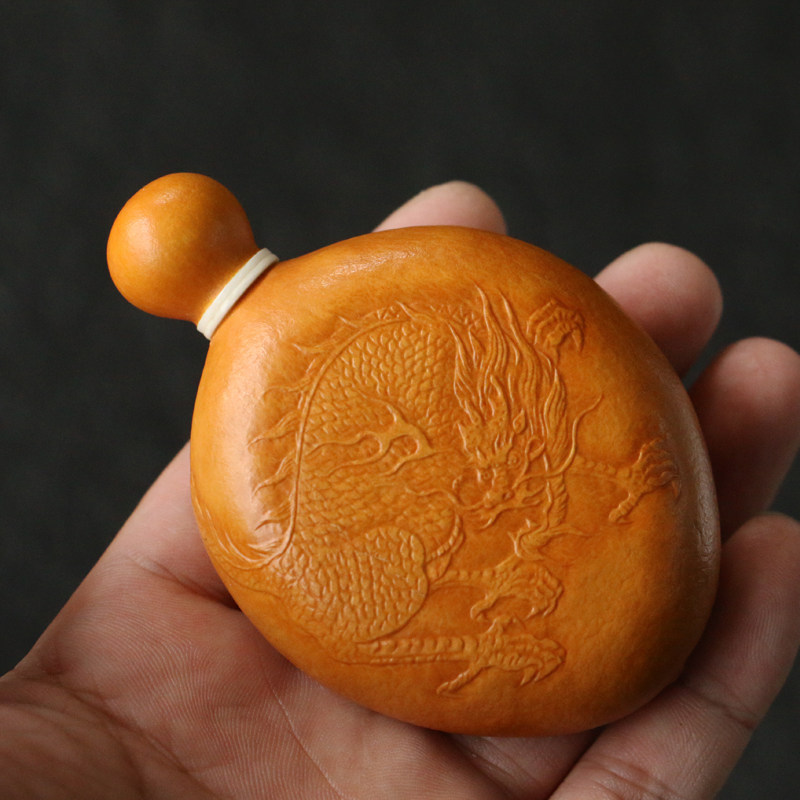 一物压花手工口盖猛犸一拍海派葫芦保定河北竹编