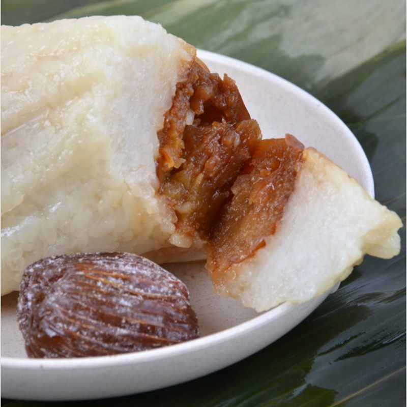 粽子蜜枣端午节手工130克白米山东甜粽新鲜散装粽子