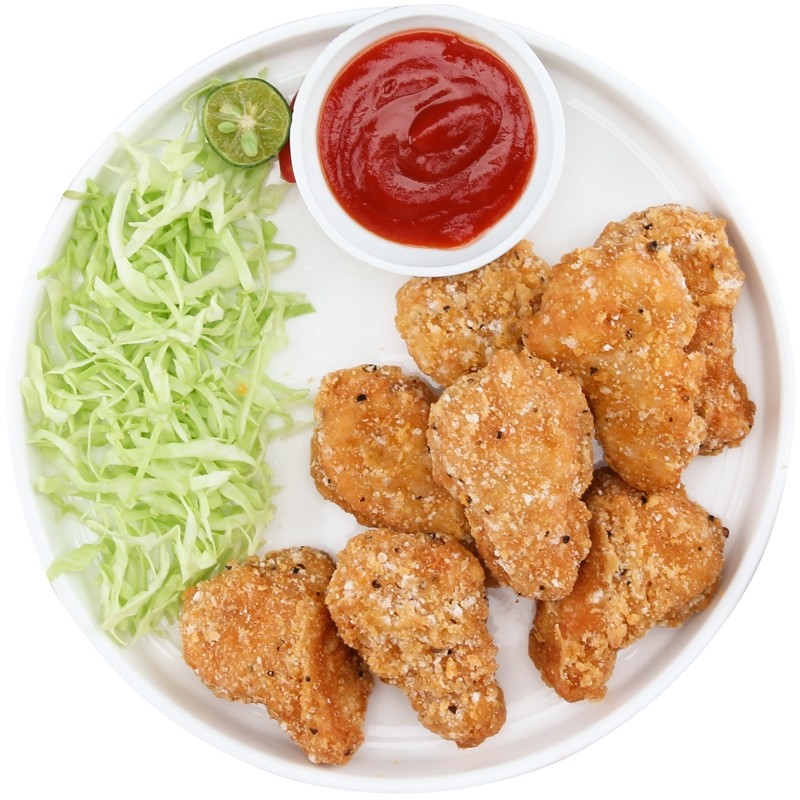 鸿昶植物素食鸡块鸡腿豆制品人造肉纯素仿荤菜人造肉