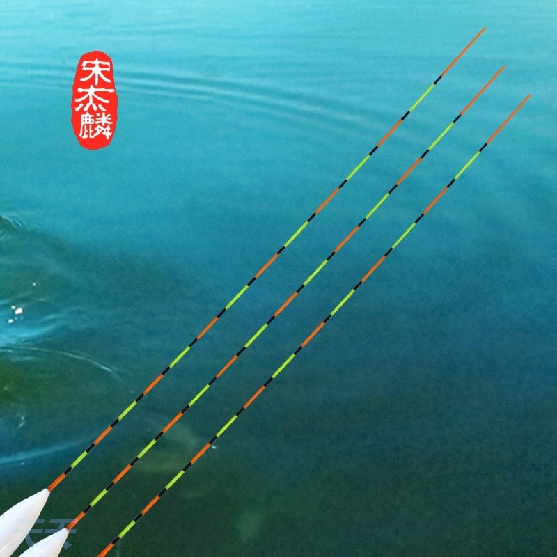 正品无极渔心立式孔雀羽浮漂芦苇巴尔衫木纳米浮漂