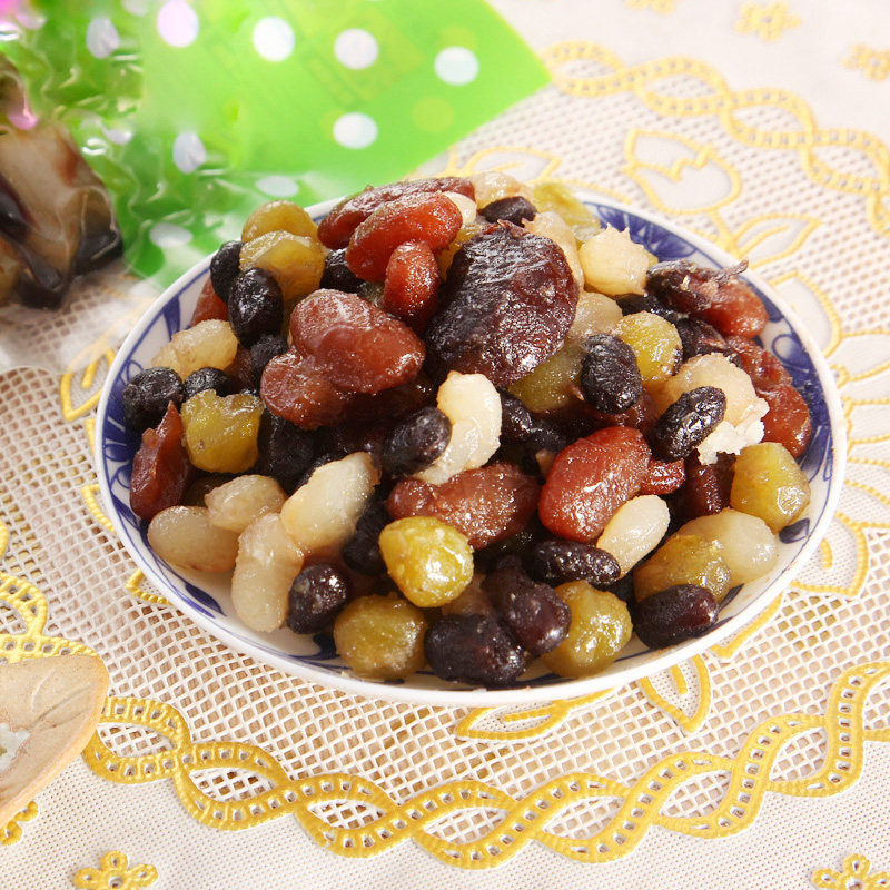 蜜豆纳豆红豆多彩豆双奶茶仙草冰粥烘焙原料红豆