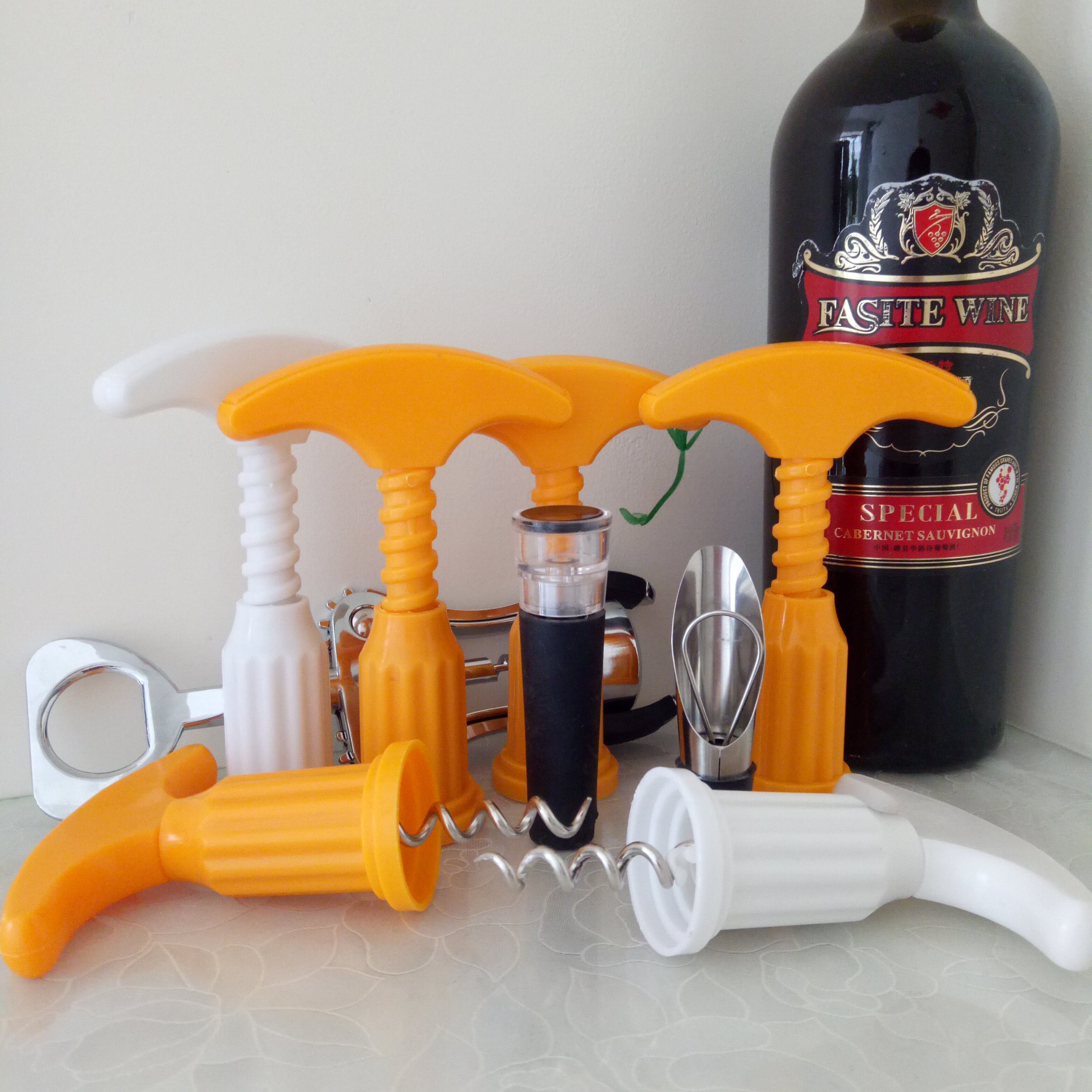 红酒开瓶器塑料加大加厚酒器起子葡萄酒家用包邮开瓶器