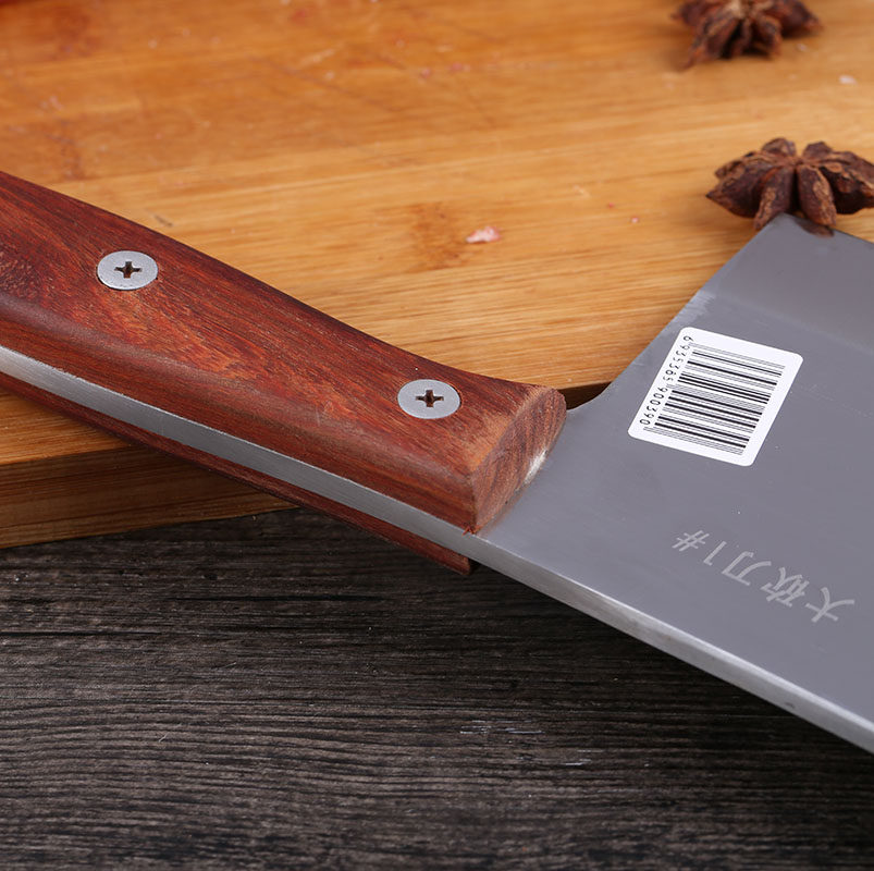 艺人砍骨刀加大加厚酒店厨师斩骨刀锻打屠宰剁骨刀碎骨砍骨头刀具