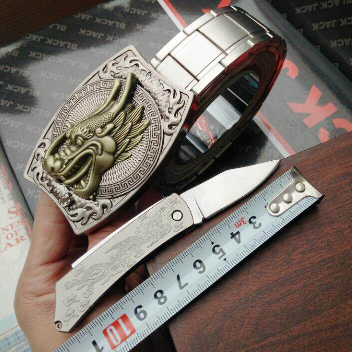 重型金刚鞭全金属防身自卫武器不锈钢男士皮带腰带