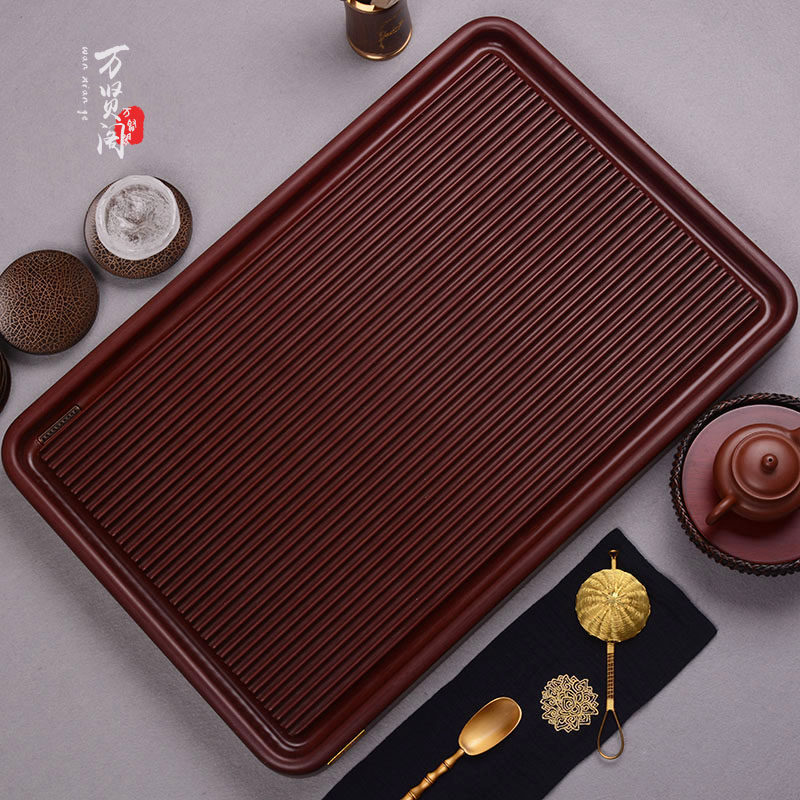 电木功夫精品胶木简约茶具功夫茶边式茶盘料嵌茶盘