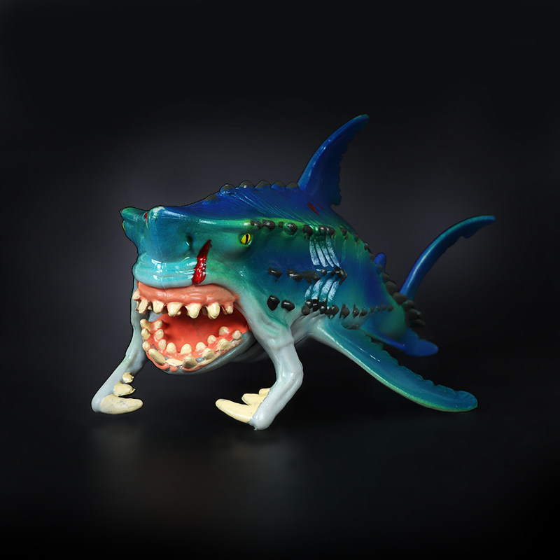 奇幻世界鲨鱼怪物海洋怪兽鱼儿儿童仿真动物仿真
