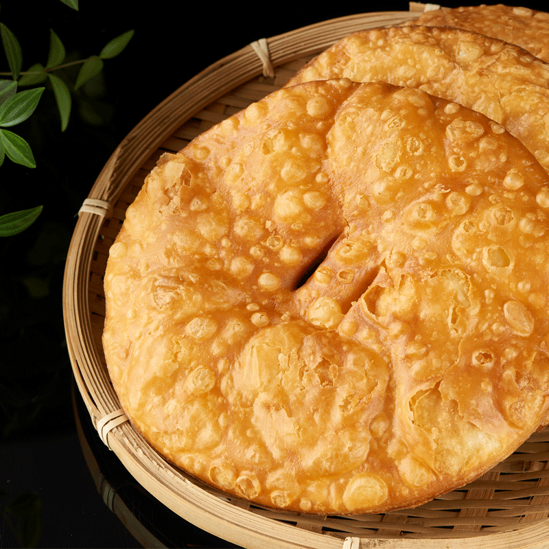 油饼宁夏传统小吃油香手工饼子5个现炸真空传统中式糕点