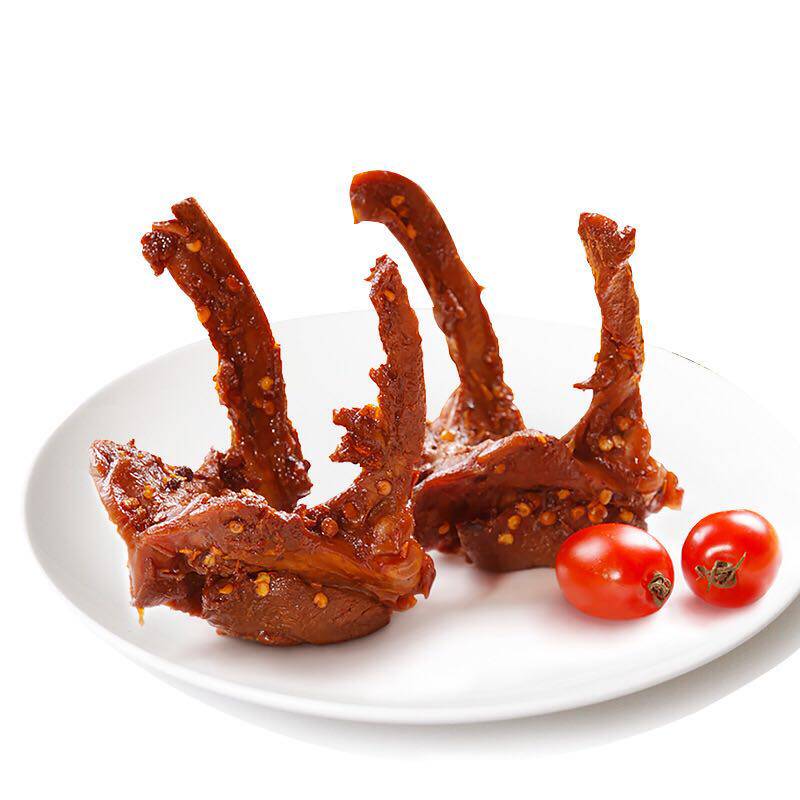 网红久久丫鸭锁骨鸭肉零食卤味肉荤类独立包装鸭肉零食