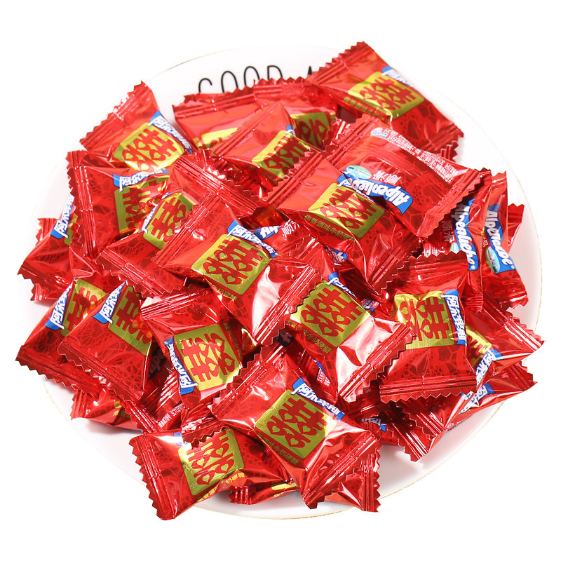 喜糖正品阿尔卑斯牛奶硬糖结婚散装装水果味奶糖糖果