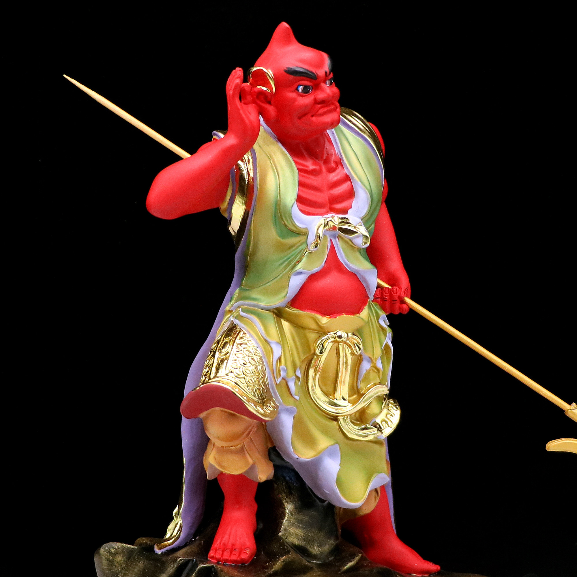 千里眼包邮树脂神像道教顺风耳神仙凌霄家用供奉摆件