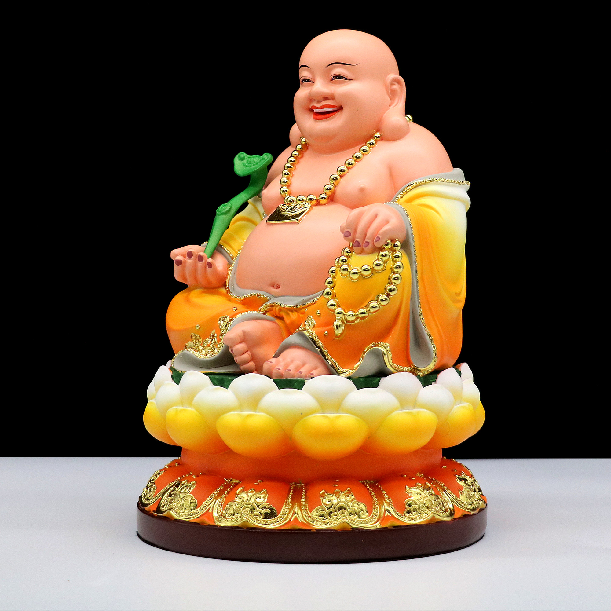 弥勒包邮树脂佛像菩萨像笑大肚招财纳福家用摆件