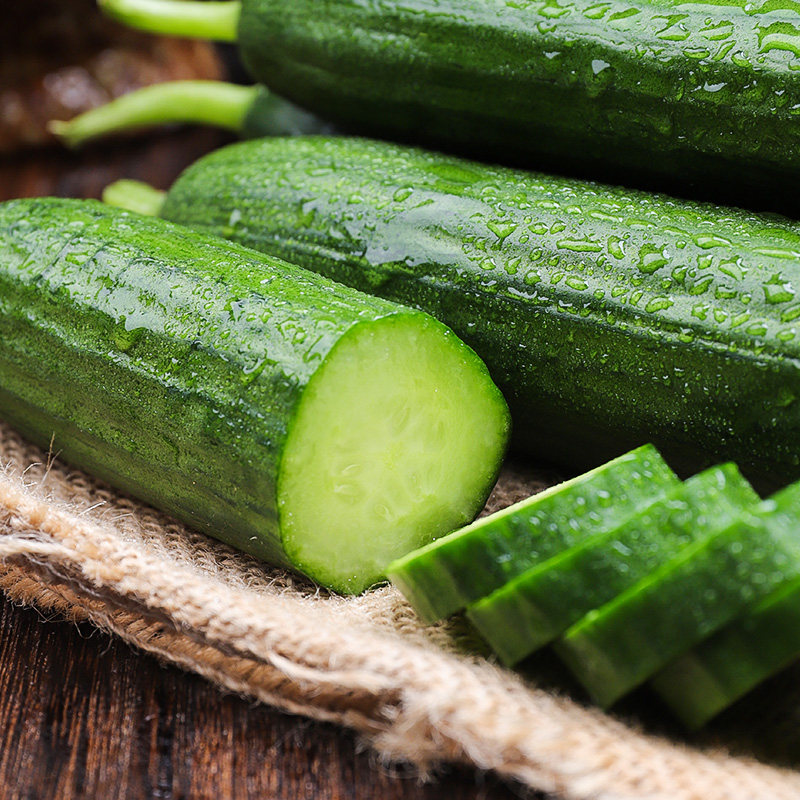 现摘新鲜水果黄瓜荷兰无刺小黄瓜瓜脆爽口当季黄瓜