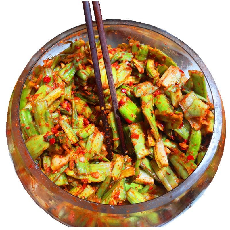 田园临川菜梗216克大包包装抚州新鲜婆婆泡菜腌制