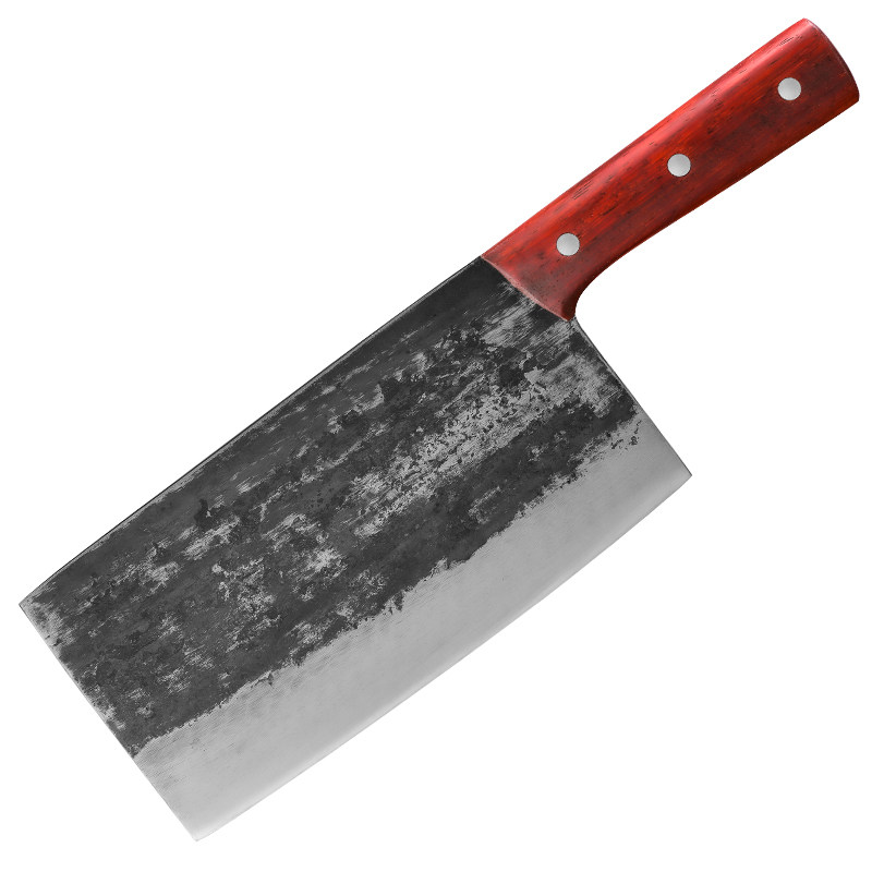 家用手工锻打菜刀老式钨钢锰钢斩切两用刀具菜刀