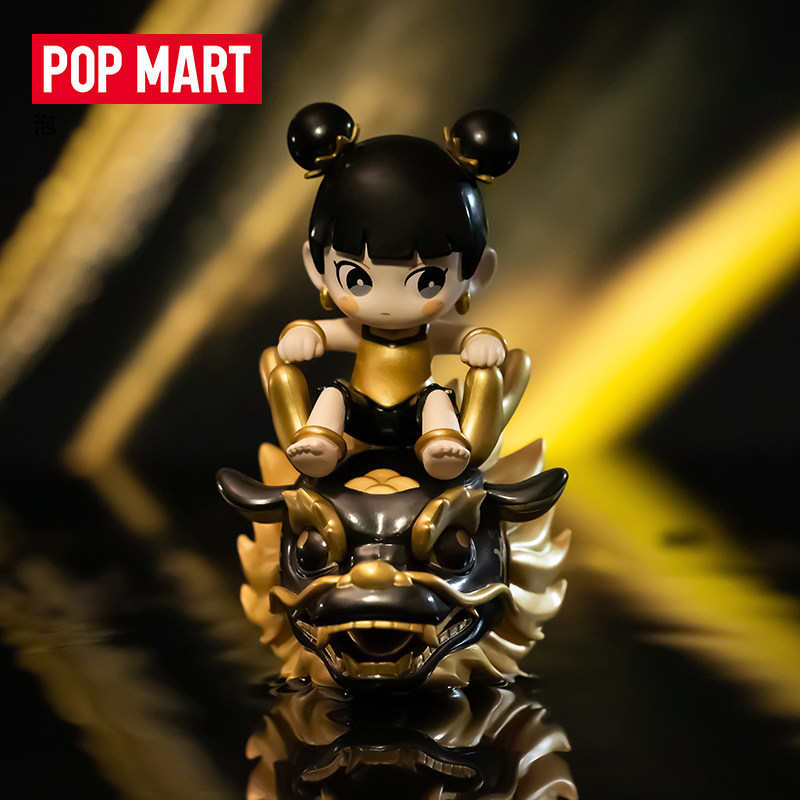 popmart泡泡玛特非人发呆哪吒系列盲盒手办摆件情人节潮玩盲盒