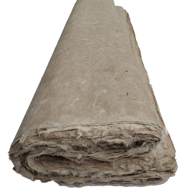 西和麻纸手工毛边土纸书法绘画创作小品成册毛边纸