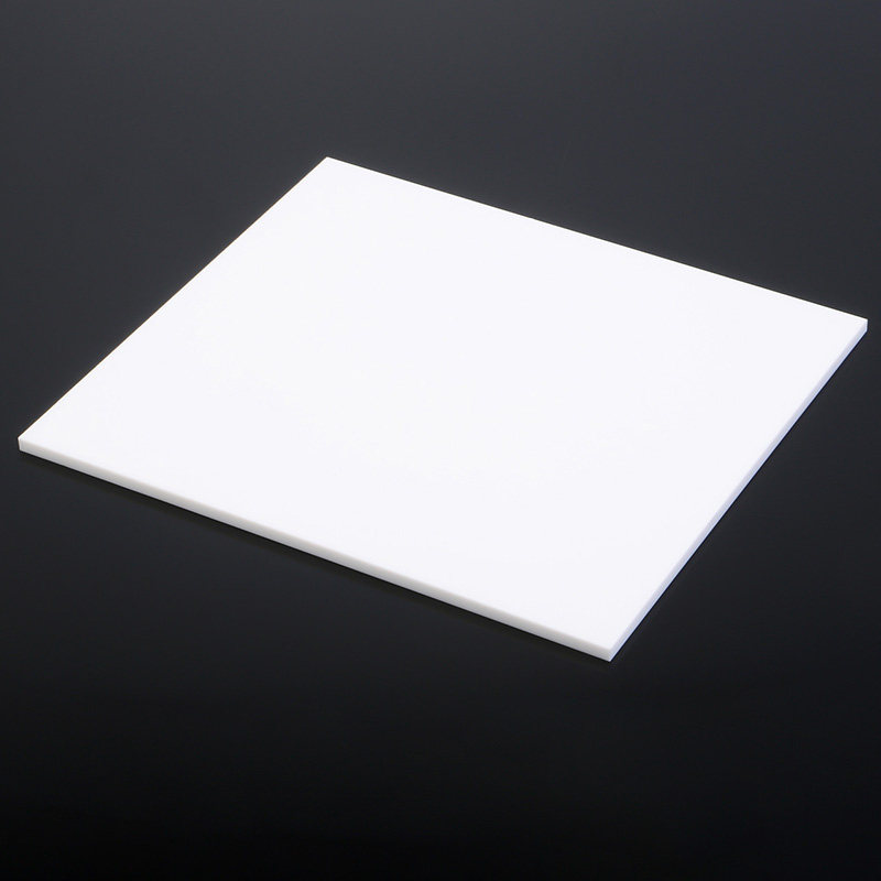 瓷白色亚克力板不透光有机玻璃切割定制加工不透明2 3 5mm