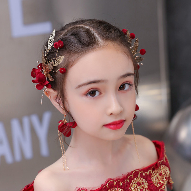 儿童头花饰品女童发夹套装头饰小女孩花朵公主发饰