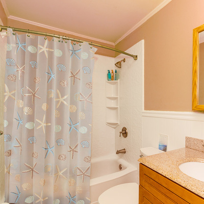 北欧浴间peva塑料防水加厚浴室隔断卫生间洗澡防霉淋浴拉帘浴帘