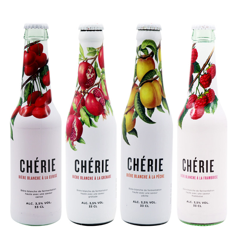 比利时奢莉樱桃覆盆子cherie啤酒啤酒正英科酒类专营店