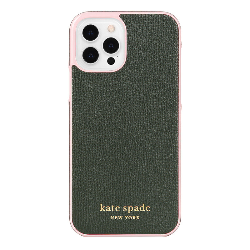 kate spade轻奢皮革适用于苹果12iphone 12/pro/max手机保护壳