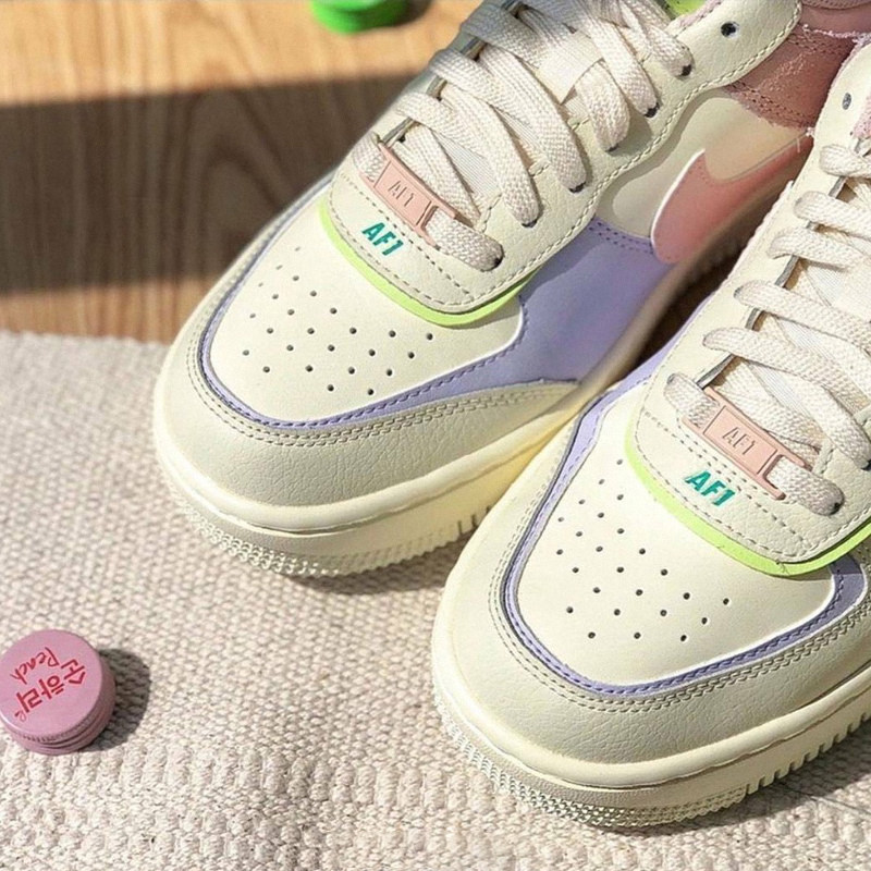nike耐克秋季af1空军一号女鞋马卡龙低帮运动休闲板鞋板鞋