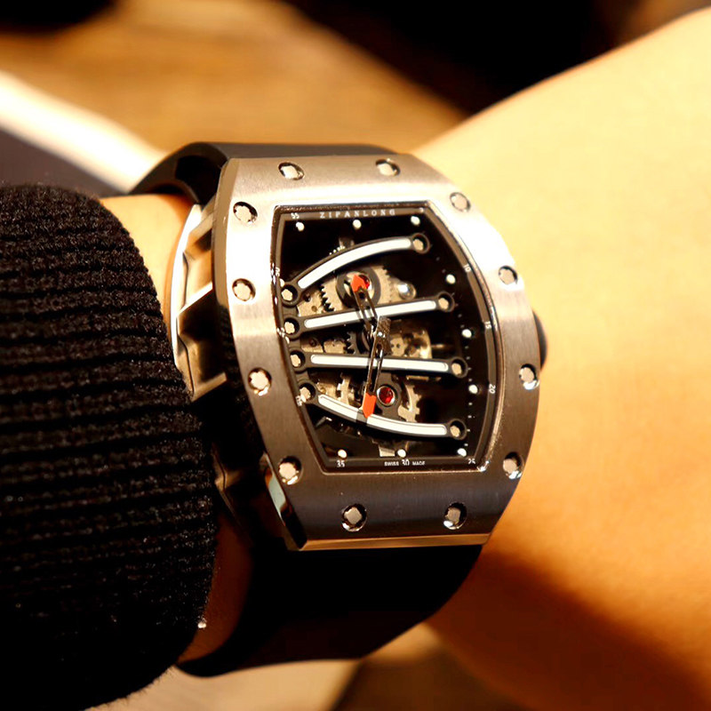 男士手表个性潮男炫酷2019新款全自动镂空霸气国产腕表