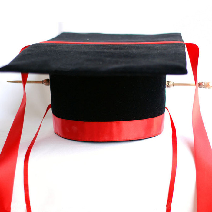 衔泥小筑汉服帽子祭祀冠礼玄端服用手工定制冕冠其它帽子定做