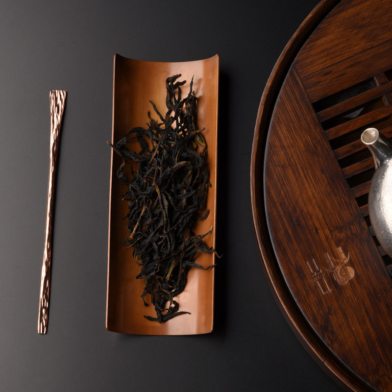 【茶道】锦格纯铜茶则茶荷功夫茶具茶道茶艺零配件茶拨茶针茶