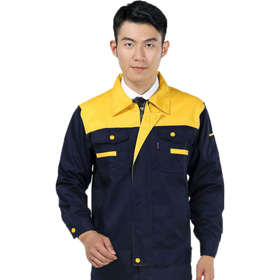 干活穿的衣服建筑工地服装劳保服耐磨耐脏电焊工定制工作服套装男