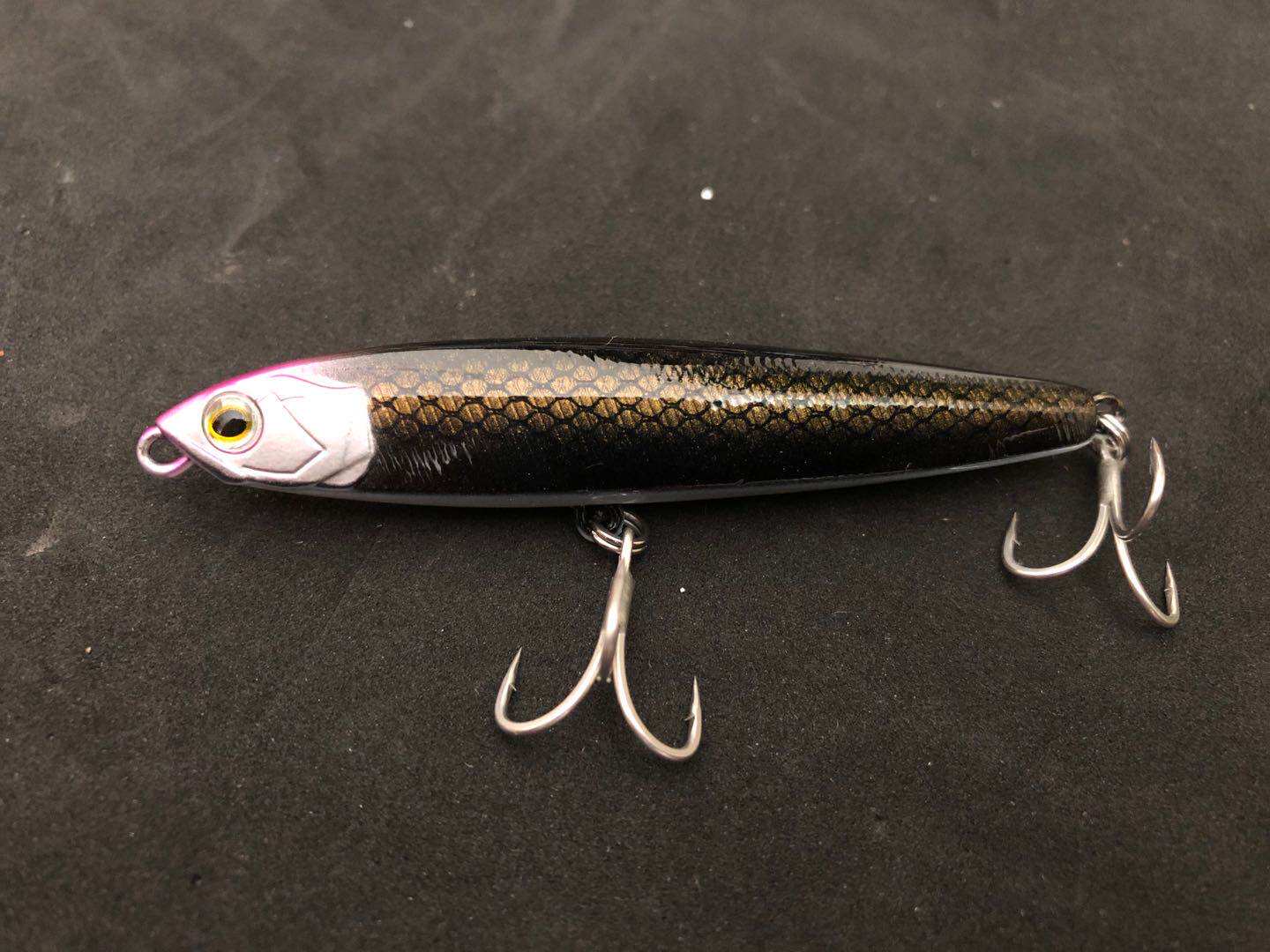 沉水铅笔bkk6066远投路亚饵硬饵假翘嘴鳡鱼鲈鱼鱼饵