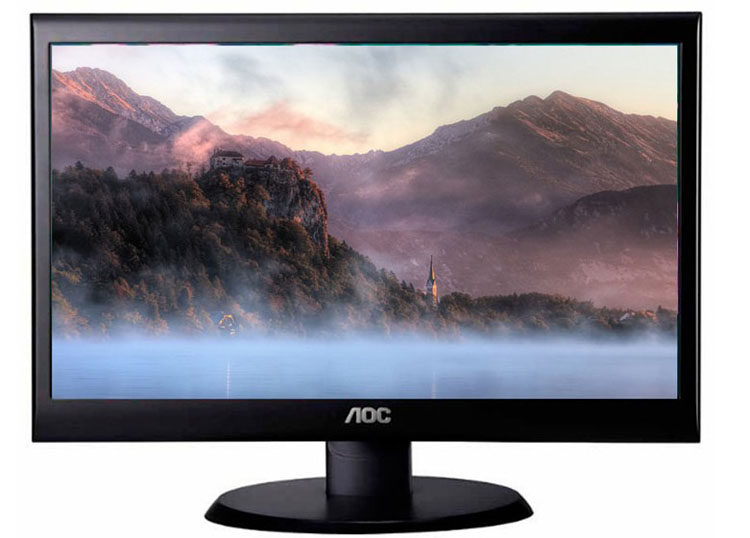 电脑二手显示器台式17寸19/22aoc24 27联想三星led网吧高清监控屏