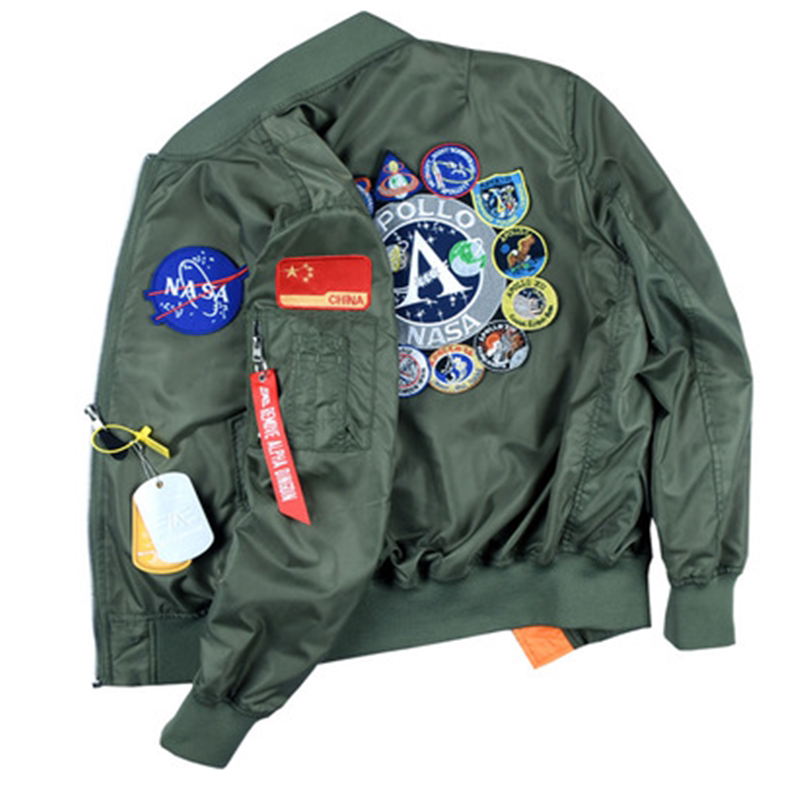 nasa宇航员联名薄款外套男潮潮牌春秋棒球阿尔法夹克