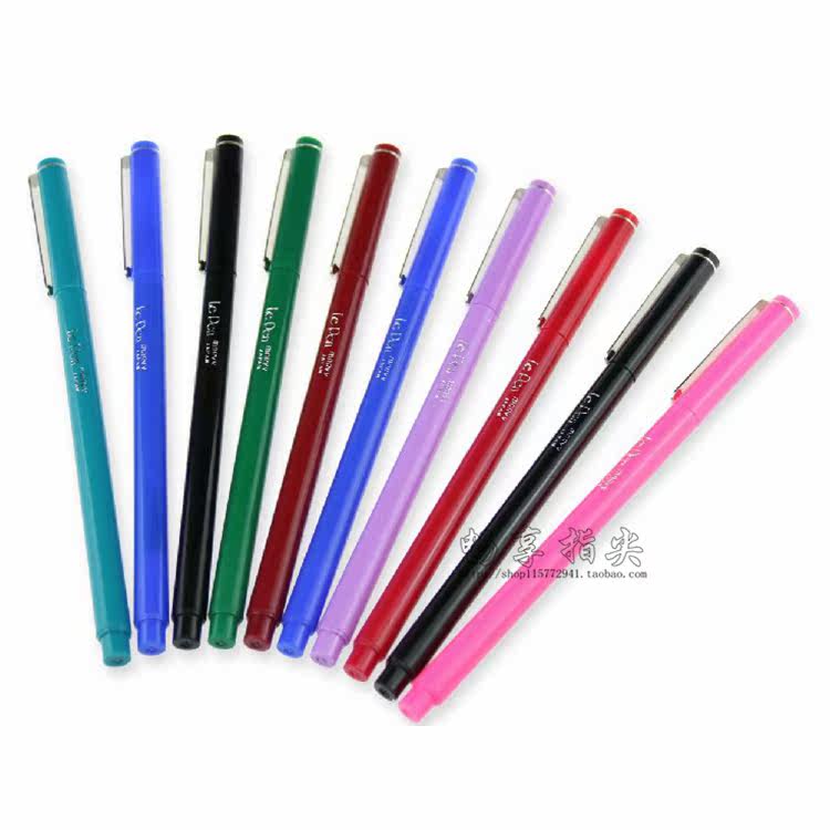 日本内田美辉4300顺滑彩色针管10支套装03mm针管笔