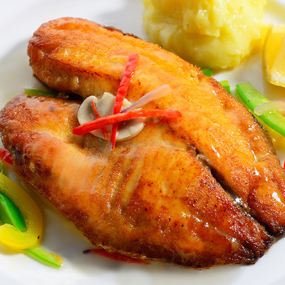 国联水产罗非鱼冷冻无刺无骨鱼排罗非鱼片鱼柳冷冻食品500g其它