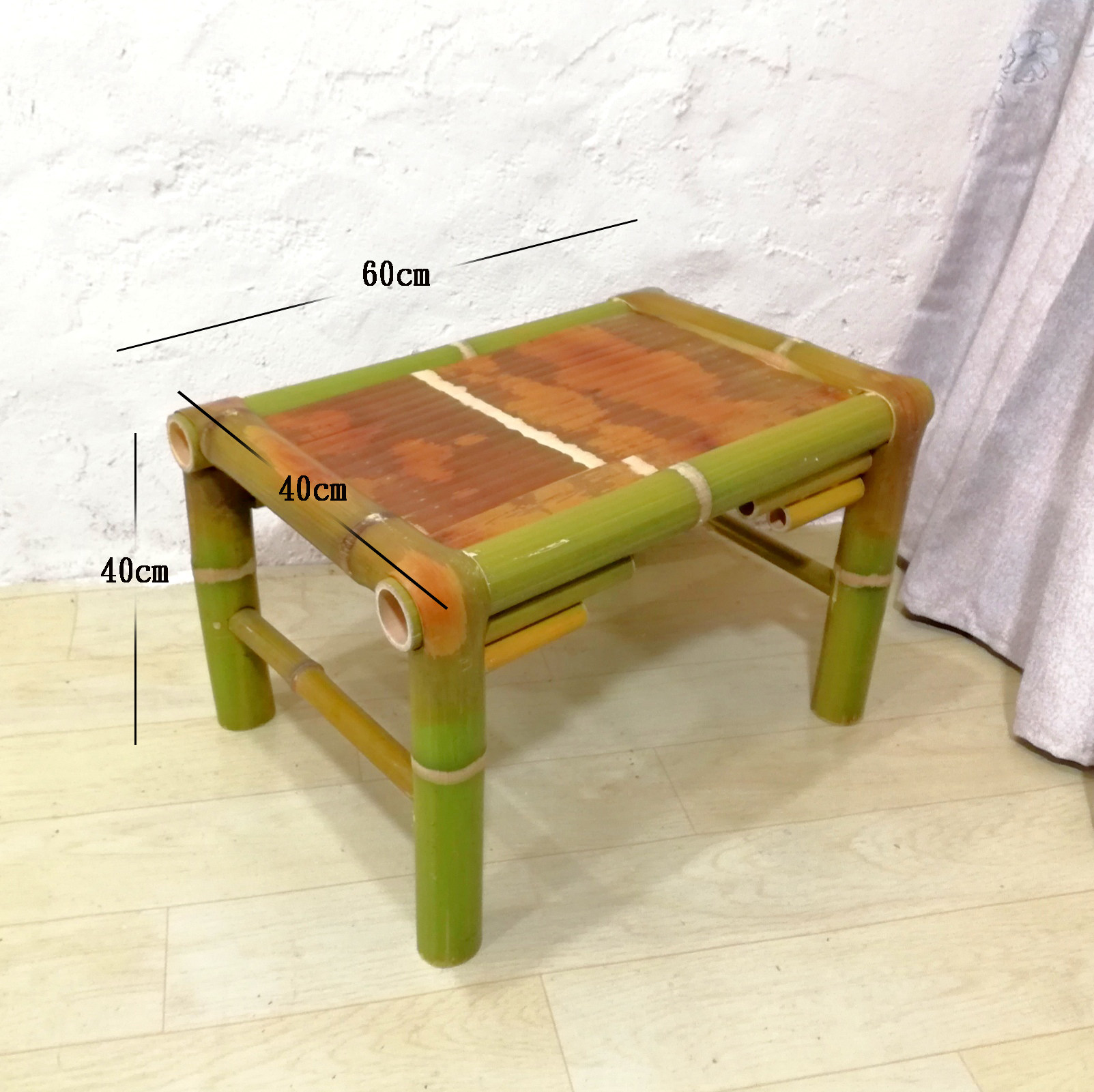 桌子手工竹制原创中式茶几纯天然家居小桌竹子竹编