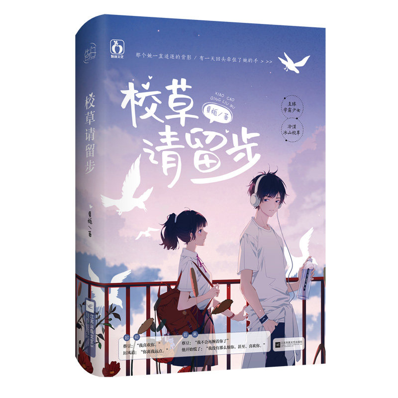 现货 正版 赠海报书签明信片 校草请留步夏栀著花火青春校园言情小说