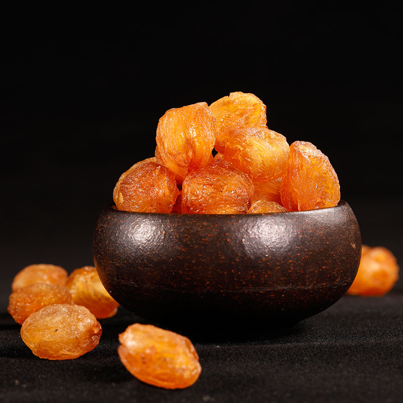 9a高州野生全民无添加特级大桂圆肉无核龙眼肉干新货罐装500g泡水