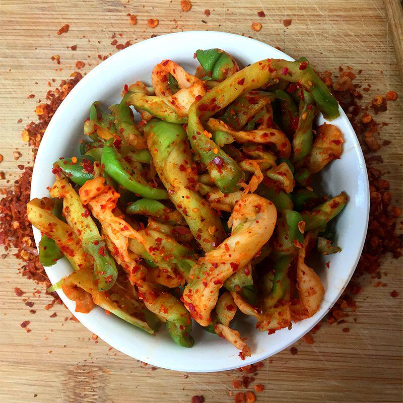 四川特产新鲜青菜头麻辣榨菜菜丝农家自制咸菜腌制