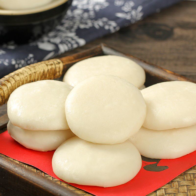 糯米湖南特产糍粑红糖手工美食年糕好吃早餐年糕