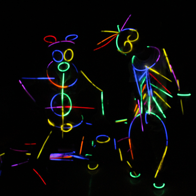 抖音同款网红身体跳舞荧光棒之夜光棒手环舞蹈荧光棒