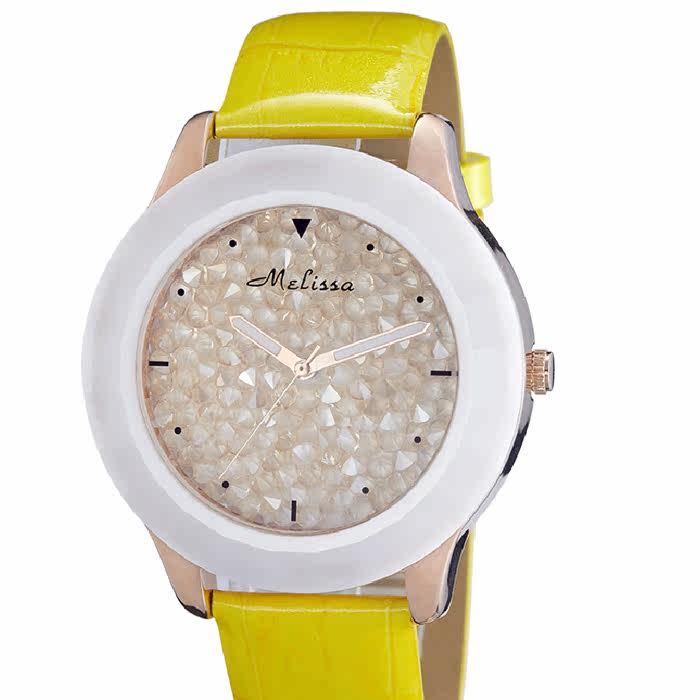 好货melissa玛丽莎正品手表时尚潮流学生腕表表盘皮带国产腕表