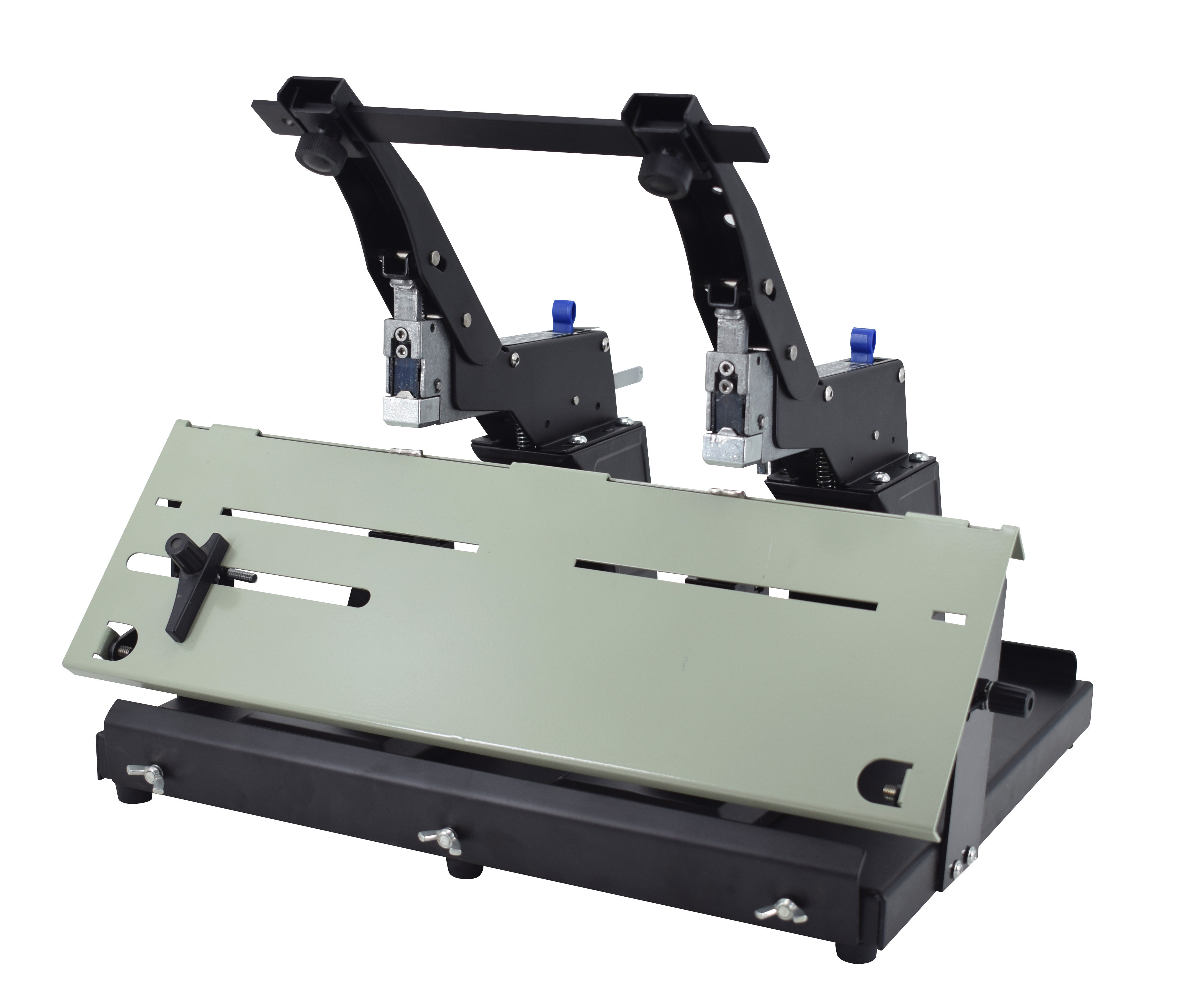 骑马订书机雷盛sh03g双联双头手动商务办公桌面平订订书机