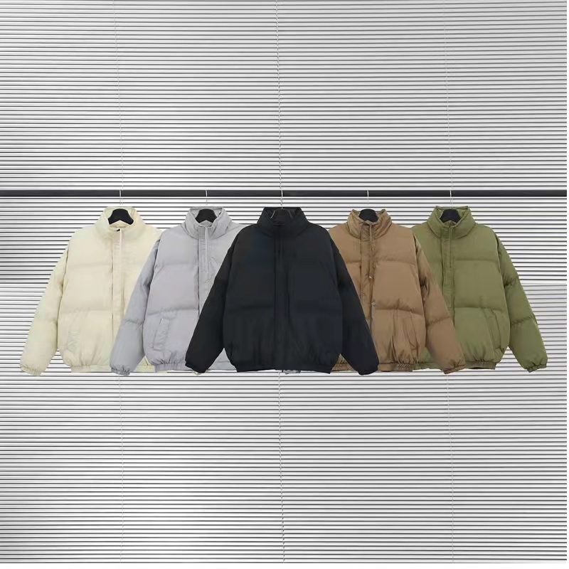 FOG FEAR OF GOD ESSENTIALS复线高街拉链棉服外套夹克羽绒服男女