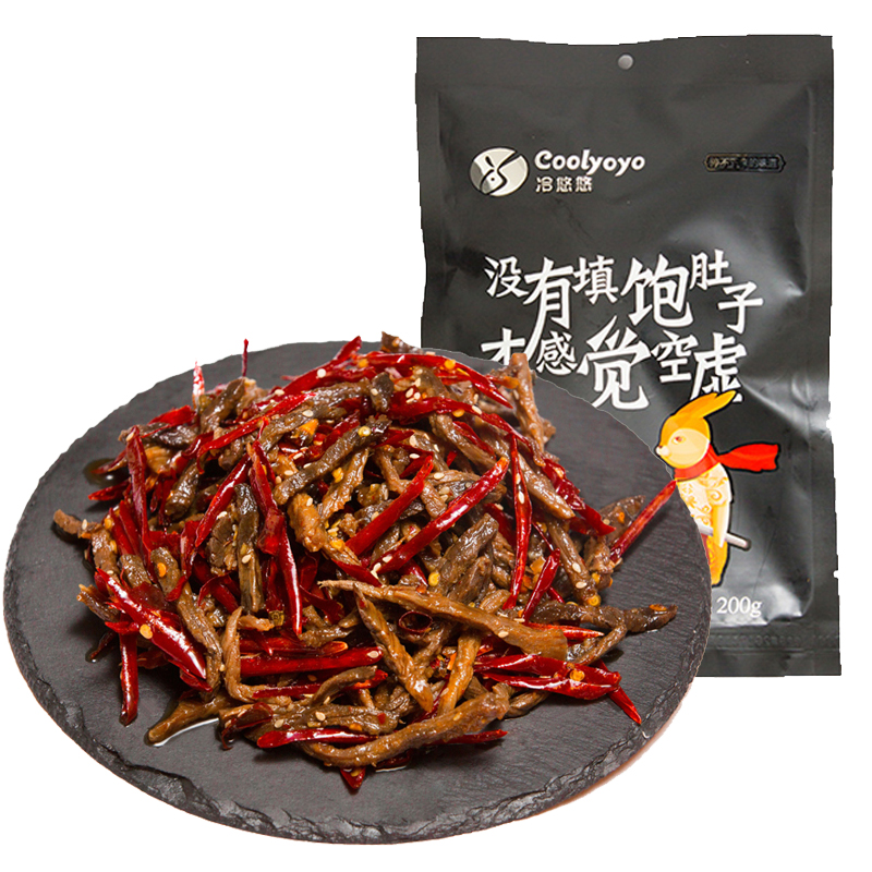 食神麻辣冷吃牛肉干片熟食老四川手撕零食香辣尖自贡肉客系列卤味 - 图3