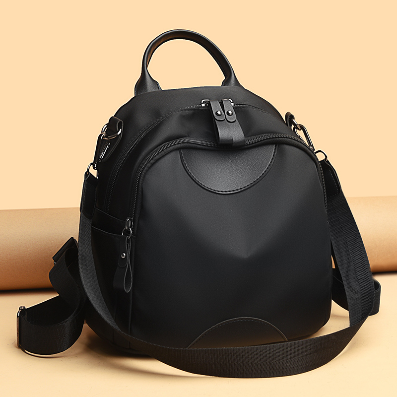 2022秋季新款牛津布双肩包女休闲尼龙旅游小背包百搭帆布贝壳包潮